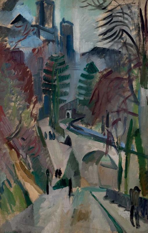 robert delaunay Paysage de Laon